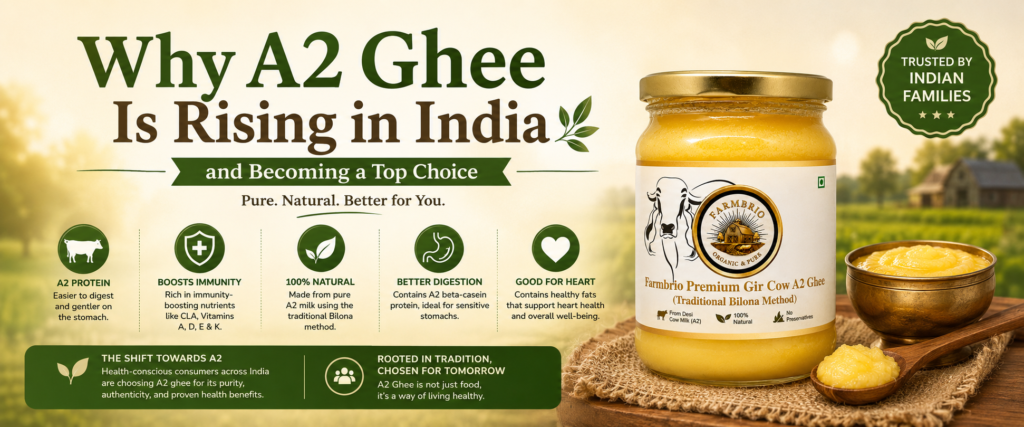 Why A2 Ghee Is Rising in India and Becoming a Top Choice