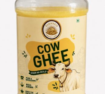 Farmbrio Cow Ghee 500 ML | 100% Pure, Natural & Fresh | Rich Aroma & Authentic Taste